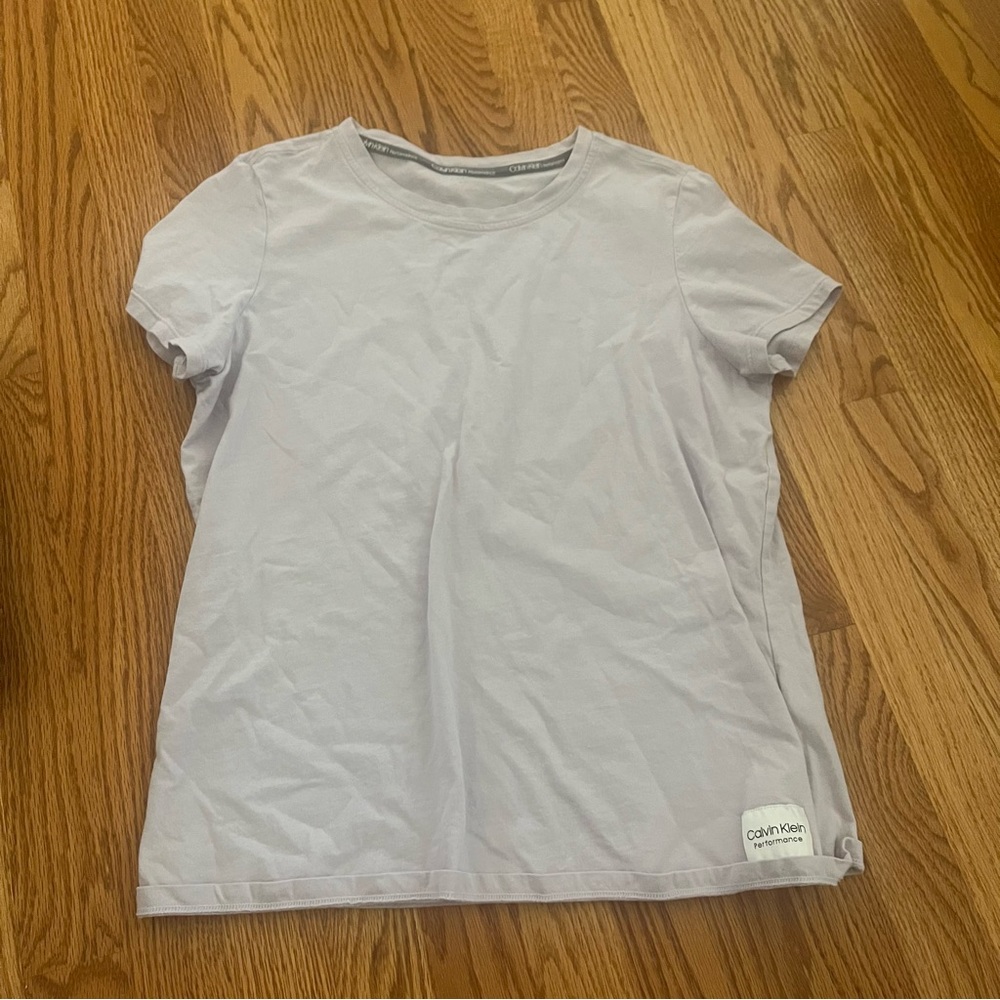 Calvin Klein Performance Light Purple Tee